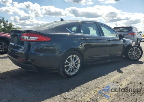 2019 Ford Fusion Se из США, поврежденный, VIN 3FA6P0LU4KR192648